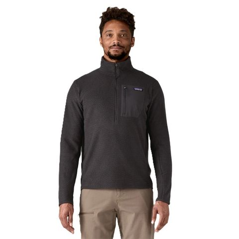 Patagonia Men's R1 Air Fleece Zip-neck - Black