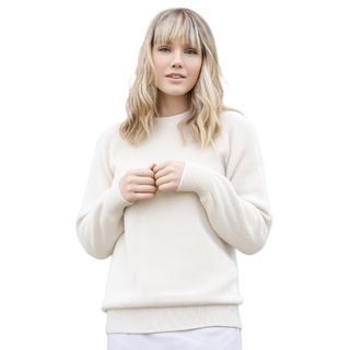 Lothlorian Women's Alpaca Jumper - Natural