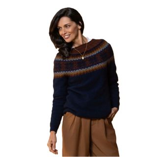 Noble Wilde Women's Norwdarn Sweater - Maritime