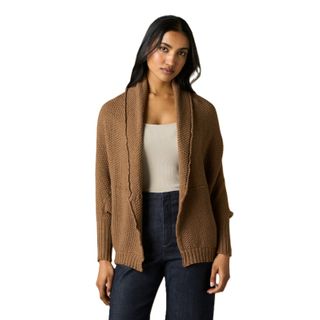 Uimi Women's Molly Shrug Merino - Coffee