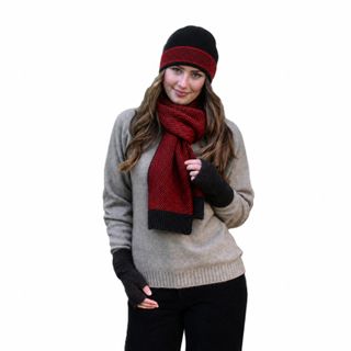Lothlorian Morse Scarf - Red