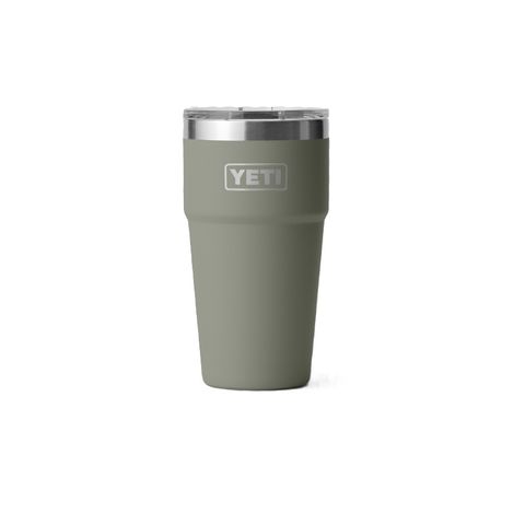 Yeti Rambler 20oz Cup Stack Pampa Grn