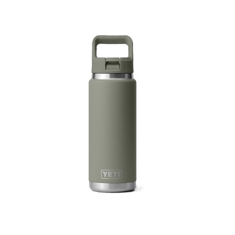 Yeti Rambler 26oz Straw Pampa Green