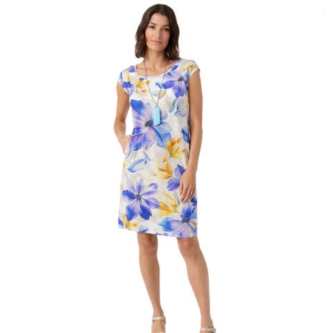 Elizabeth Scott Dress - Sapphire
