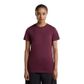 Icebreaker Women's Merino 150 Tech Lite Short Sleeve - Dark Berry
