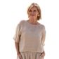 Eadie Lifestyle Women's Olivia Linen Top - Natural