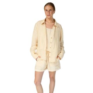 Eadie Women's Bisous Shirt - Soft Butter
