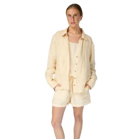 Eadie Women's Bisous Shirt - Soft Butter