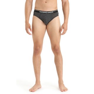 Icebreaker Men's Anatomica Briefs - Jet Heather