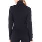 Icebreaker Womens 260 Tech Ls Half Zip Black