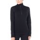 Icebreaker Womens 260 Tech Ls Half Zip Black