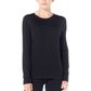 Icebreaker Women's Merino 260 Tech Long Sleeve Crew Neck Thermal Top - Black