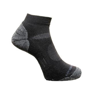 Merino Treads Unisex Airflow Anklet - Black