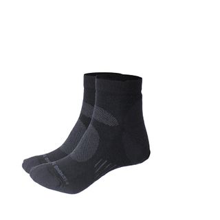 Merino Treads Unisex Airflow Anklet - Black