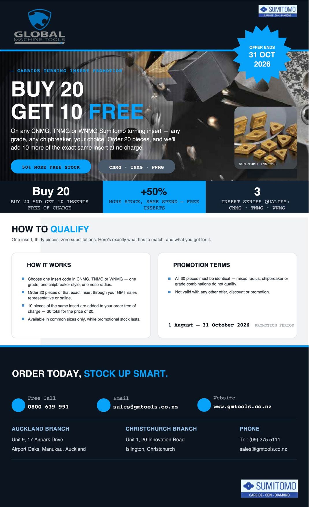 Sumi Insert Promo 2026