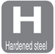 For Hardened Steel