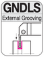 GNDLS - Grooving & Cut Off (Traverse Cutting)