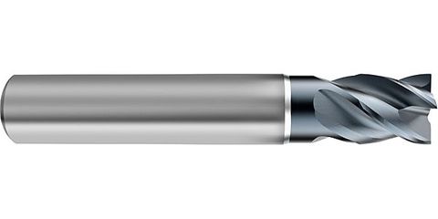 RF100 Sharp Short - 38 Deg Helix - Corner Chamfer