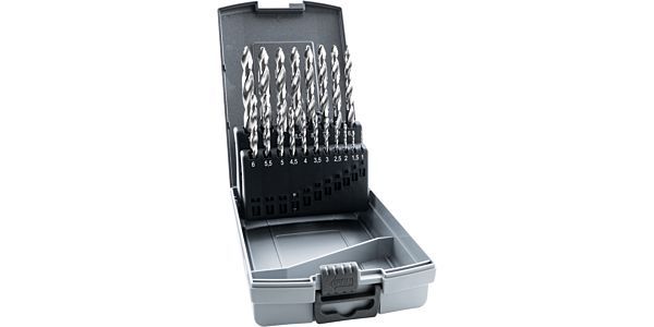 StepPower Drill Set HSS - Steam Tempered