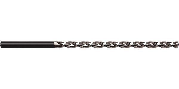 Long Twist Drill - 500mm Long - HSS - Nitrided