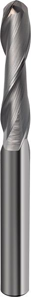 XL Standard Al Ballnose Endmill