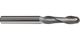 XXL Aluminium 2 Flute Ballnose