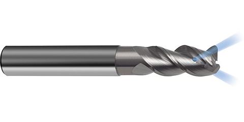 GA200A 45 Degree Helix Through Coolant Endmill