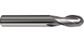 Standard Aluminium 2 Flute Ballnose