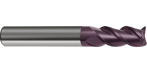 GH100U3 - 45 Deg Helix - Corner Chamfer