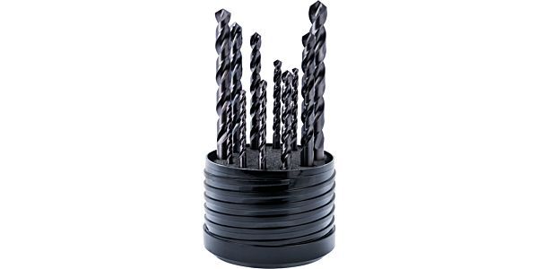 Jobber Drill w Nominal Shank Set - HSS-PM - FIRE