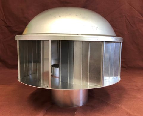 100mm Rotary Ventilator Unpainted