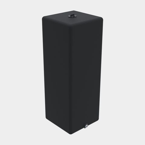 100L Rectangle Tank (Black)
