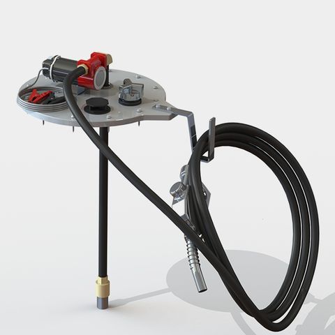 Diesel Pump Kit inc Hoses, Nozzle, Bkt