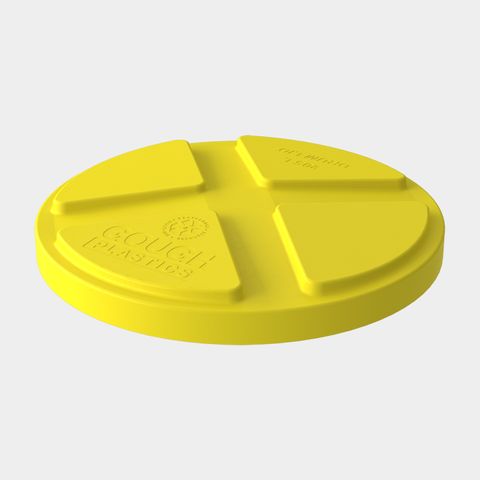 205L Drum Lid - Yellow