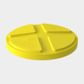 205L Drum Lid - Yellow