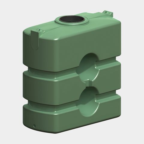 1,350L Slimline Tank (Mist Green)
