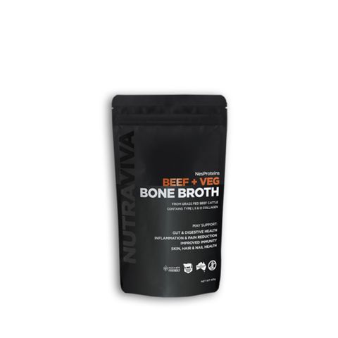 Nutraviva Beef & Veg Beef Bone Broth 100g