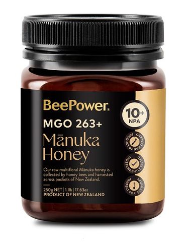 BeePower New Zealand Manuka Honey MGO 263+ 250G