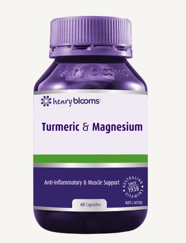 Blooms Turmeric & Magnesium 60 caps