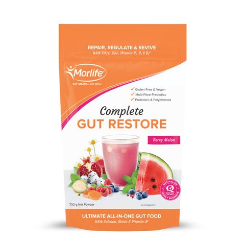 Morlife Complete Gut Restore Berry Melon 700g