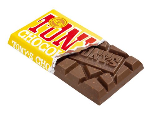 Tony's Chocolonely Milk Honey Almond Nougat 180g x 15 CDU