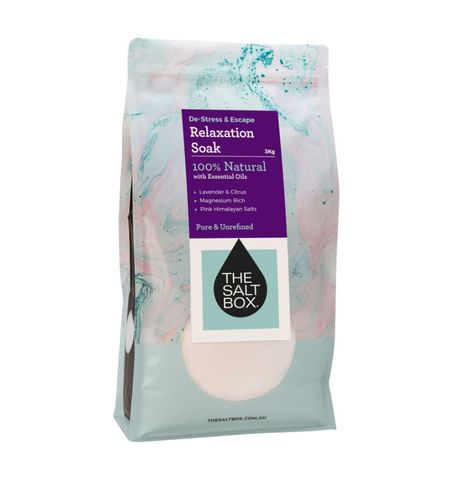The Salt Box Relaxation Scented Natural Bath Soak