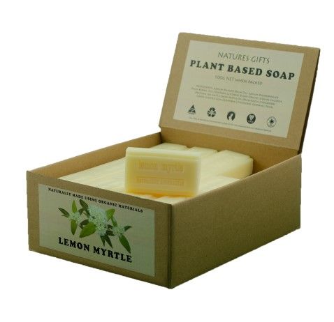 Clover Fields Lemon Myrtle Bar Soap (box of 36)