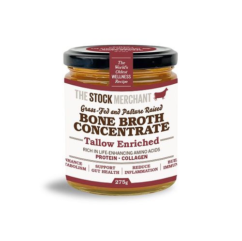 TSM Grassfed Beef Bone Broth Concentrate Tallow Enriched 275g