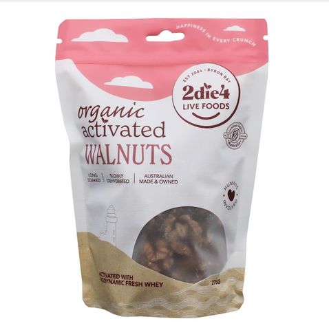 2die4 Organic Activated Walnuts