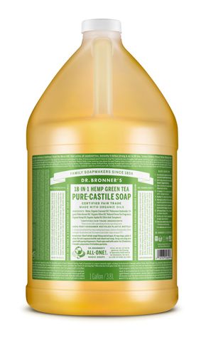 Dr Bronner's 18-in1 Pure Castile MAGIC SOAP Green Tea