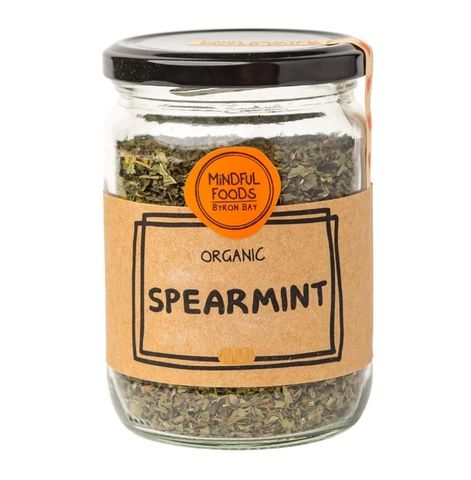 Mindful Foods Spearmint Organic Medium Jar