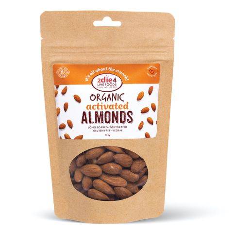 2die4 Activated Organic Almonds
