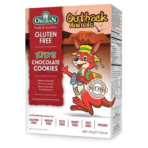 Orgran Outback Animal Chocolate Cookies 175g