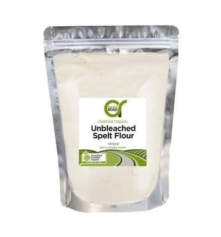 Organic Road Spelt Flour Unbleached 900g